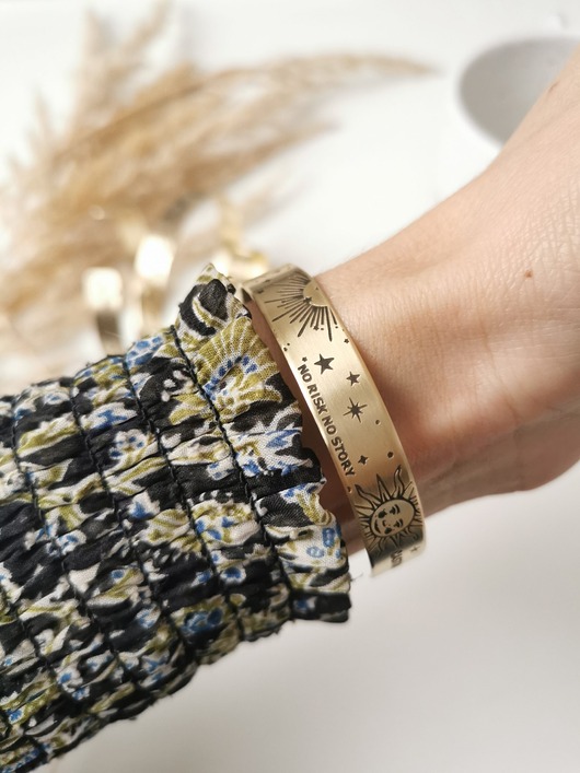 bransoletki złote Bransoletka SUN