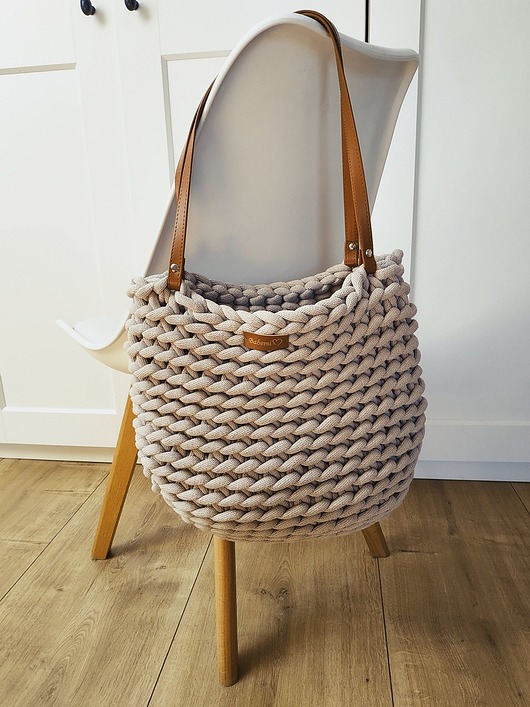torby na ramię Torba na Ramię "Boho Weave Bag" kolor beżowy