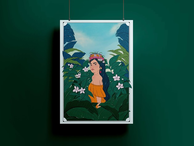 grafiki i ilustracje Full Bloom