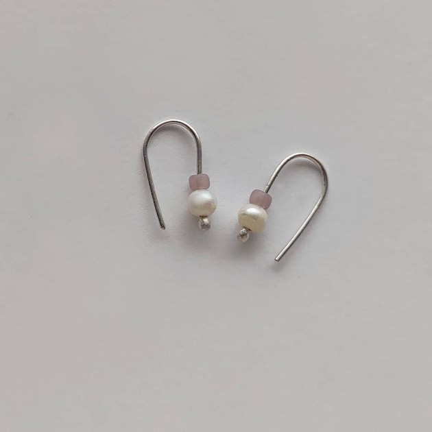 kolczyki z kamieniami Kolczyki OKRĄG