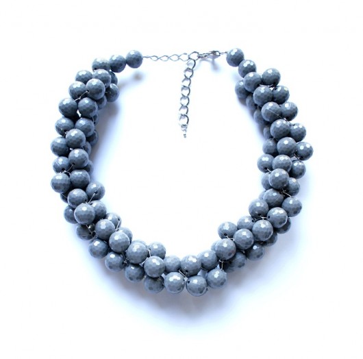 Circles and lines- gray Republika jewelry
