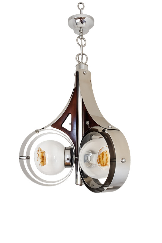 lampy wiszące Lampa wisząca Mazzega Murano, Włochy, lata 70