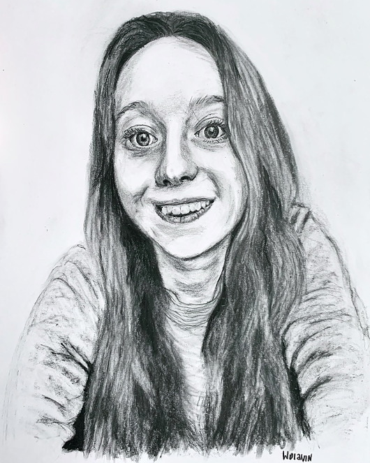 obrazy Zamów odręcznie malowany pojedynczy PORTRET A4 ze zdjęć.
