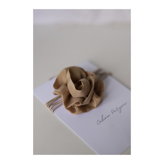 chokery Mały jedwabny choker