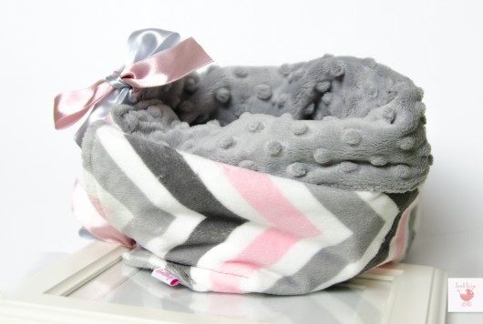 Pastelowy ocieplacz na szyję smalldesign
