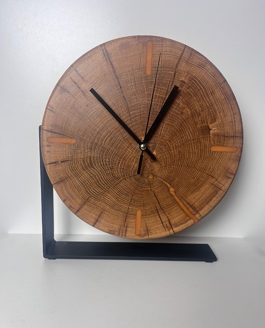 zegary Dębowy Zegar Dwunastokątny stojący /ścienny