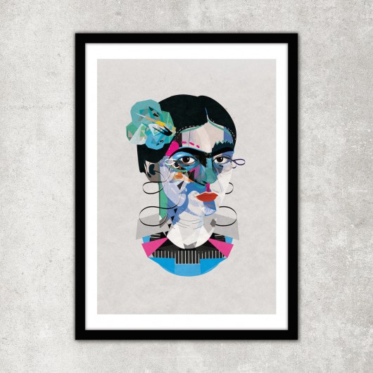 Frida Geo A3 Żaneta Antosik PRINTS