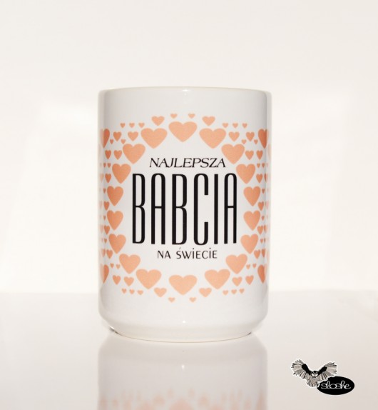 Najlepsza babcia na świecie, kubek 450ml Sowia Aleja
