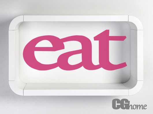 EAT naklejka Cghome