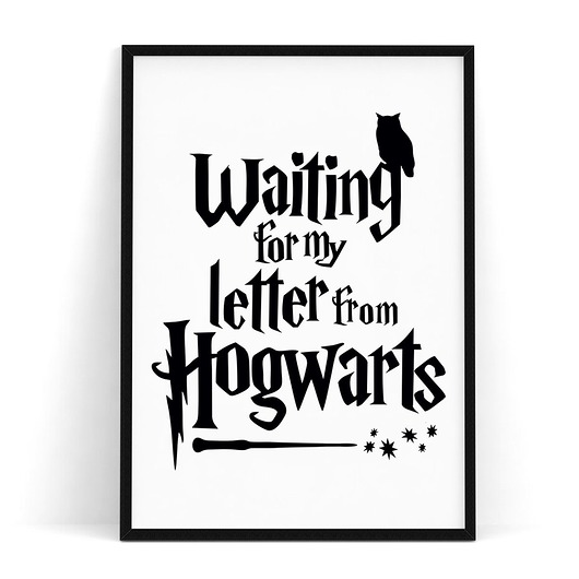 obrazy i plakaty do pokoju dziecięcego Plakat dziecięcy HOGWARTS - HARRY POTTER