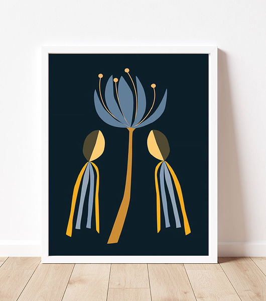 plakaty Plakat w stylu boho