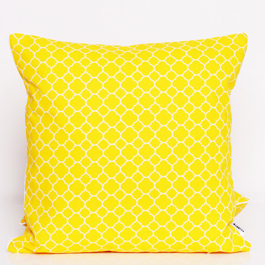 Poduszka LITTLE FRESH YELLOW 40x40cm Majunto