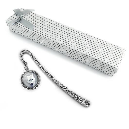 zakładki do książek Zakładka do książki - Biały wilk