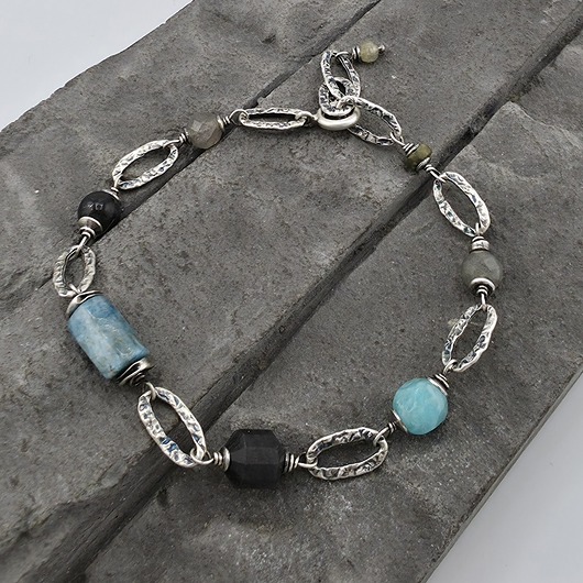 bransoletki z kamieni naturalnych Mineralny mix - bransoletka