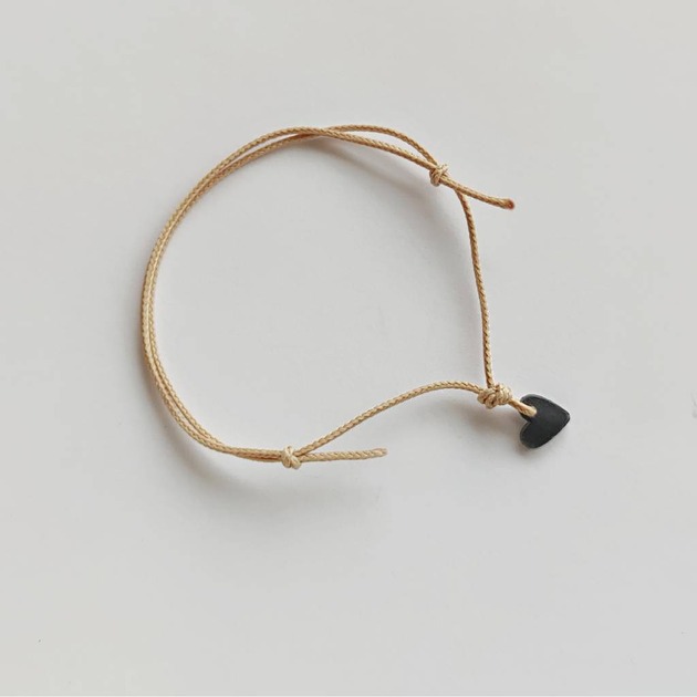 bransoletki na sznurku Serduszko  bransoletka