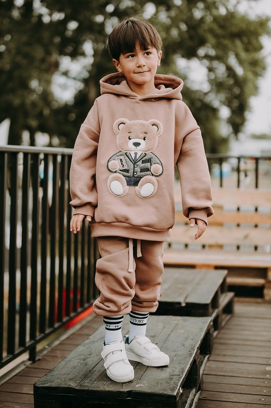 bluzy dla chłopców Dres oversize Harry Teddy