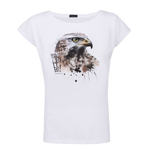 t-shirt damskie T-shirt z JASTRZĘBIEM