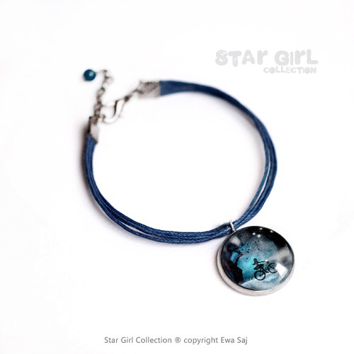 Star Girl i Rower - Boho chic Ewa Saj Fotografie