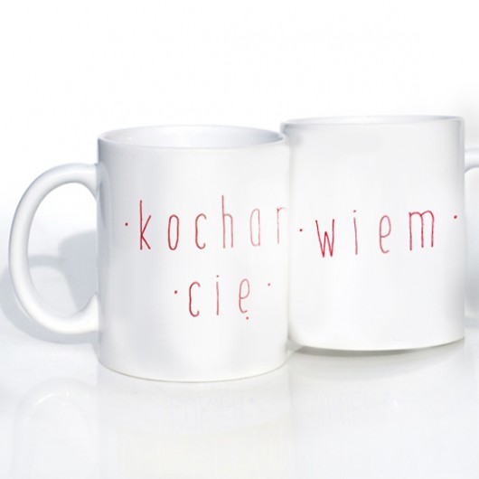 Kocham cię  Wiem kubki ONE MUG A DAY