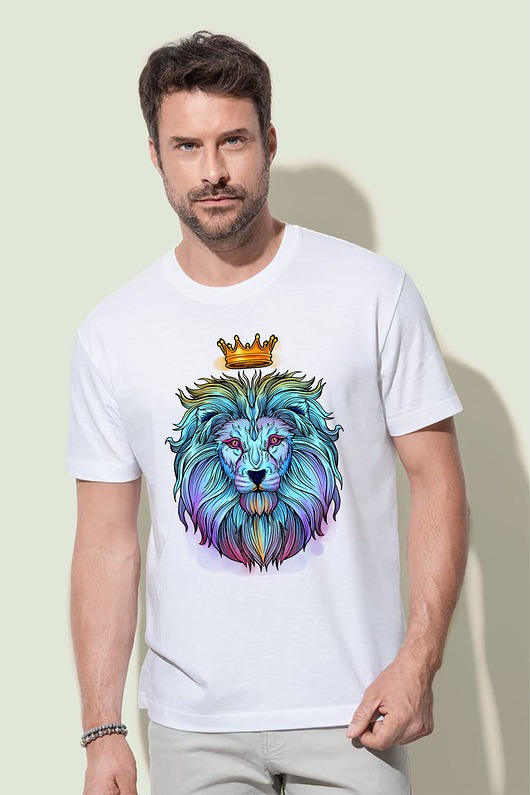 Koszulka organiczna z nadrukiem The King ART ORGANIC