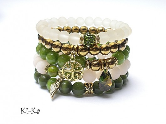 Zielone jabłuszko /01-2015/ - set KiKa pracownia