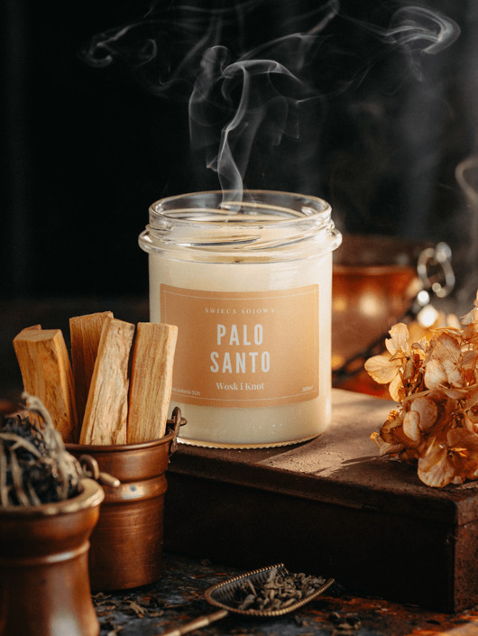 świece zapachowe Palo Santo Świeca Sojowa