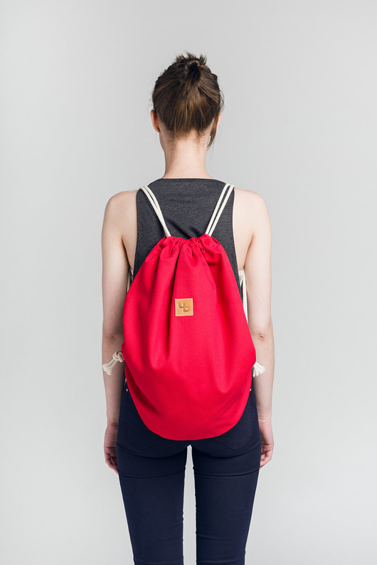 Czerwony plecak - Lootbag classic / red  Lootbag