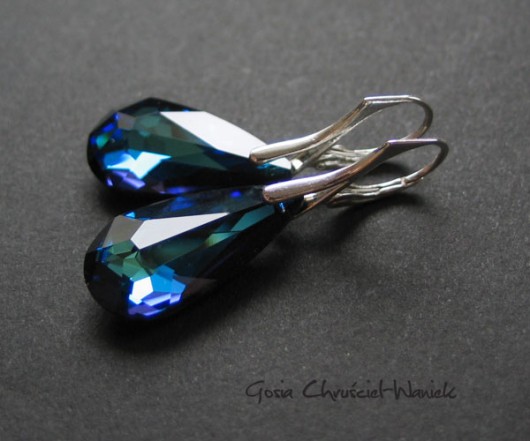 kryształ Swarovski bermuda blue Gosia Chruściel-Waniek