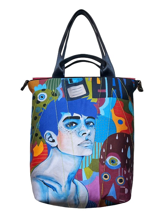 torby na ramię Art MIMA bag UNI & Marcin Painta print