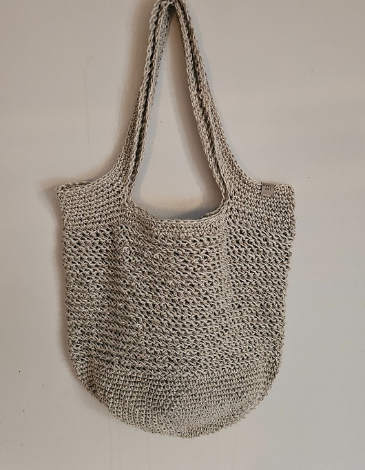 torby na ramię Torba ze sznurka lnianego