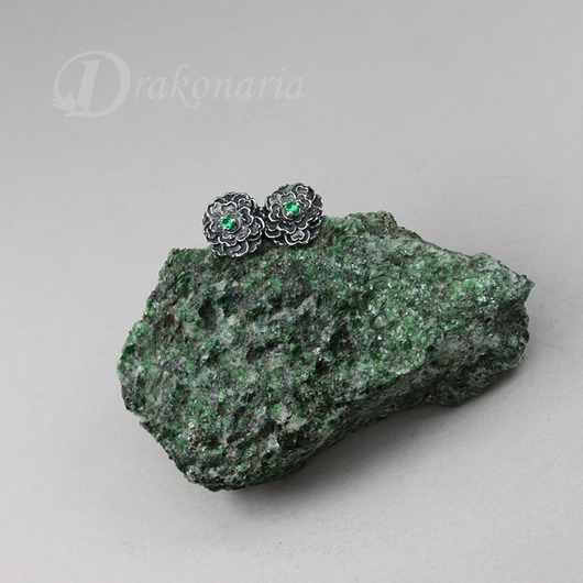 Ogród miniatur - szmaragdowe cyrkonie Drakonaria