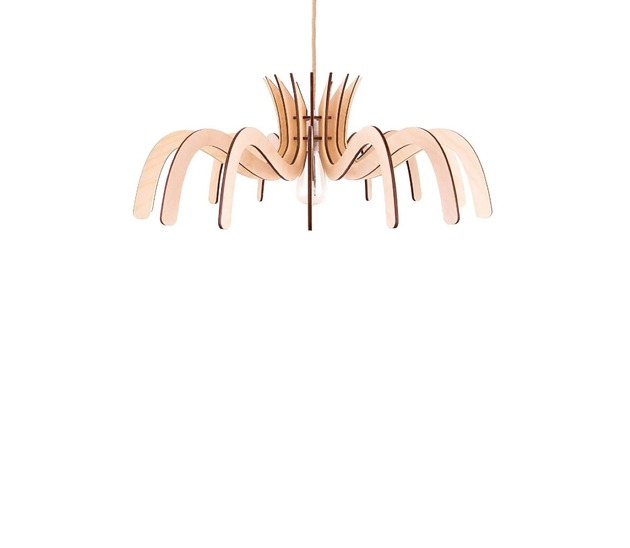 lampy wiszące Lampa wisząca do salonu w stylu skandynawskim