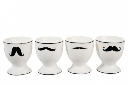 Kieliszki na jajka Mustache MIA home