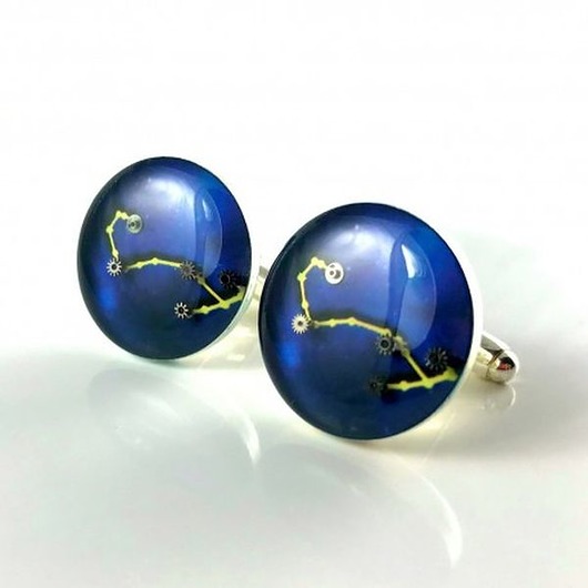 spinki do mankietów Spinki Drobiny Przeznaczenia - dla "Skorpiona"