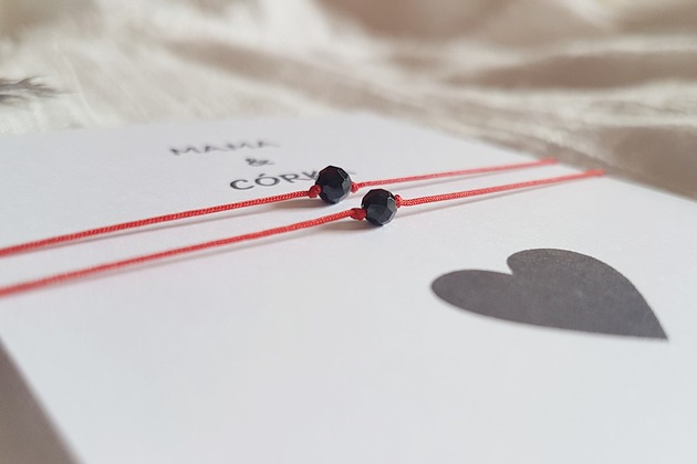 bransoletki z kamieni naturalnych Zestaw bransoletek Szczęścia - Mama i Córka