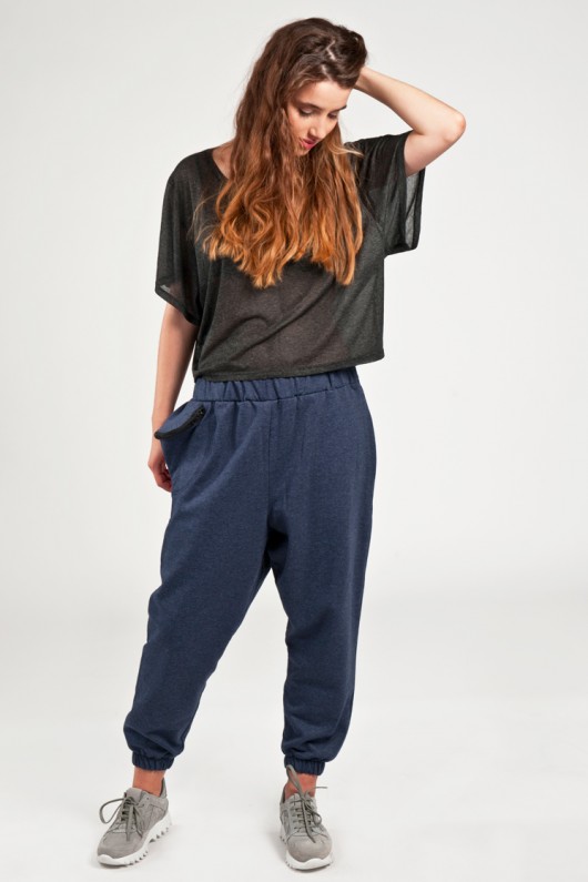 Bagpants Girl Navy mamapiki