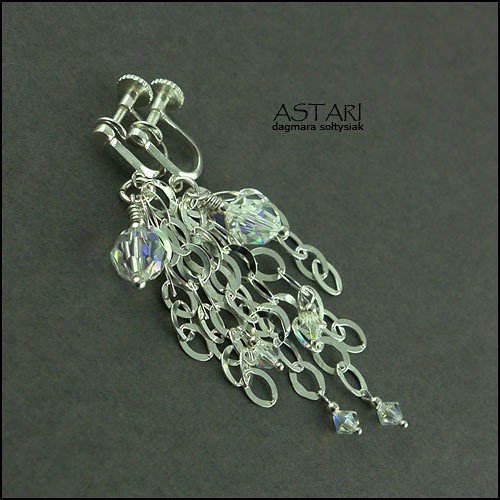 kryształ SWAROVSKI I ŁAŃCUSZKI - CRYSTAL AB - ZAMÓWIENIE Astari