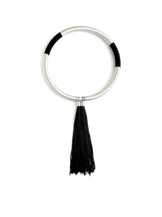 Silver & Black RING pinsjewelry