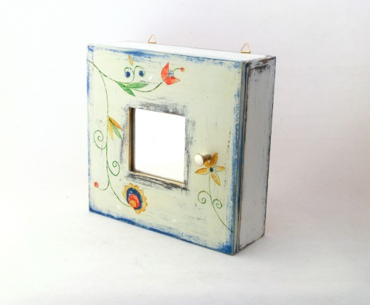  szafka na klucze Folk Clock Wood Studio