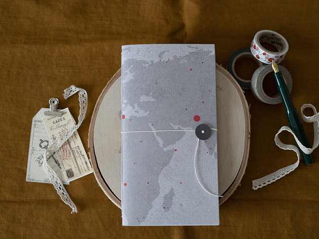 notatniki i albumy Travel journal - notatnik, szkicownik podręczny