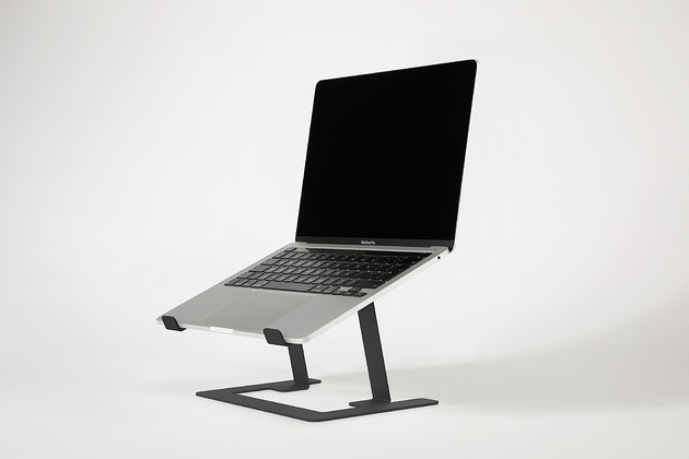 organizery Ergonomiczna podstawka pod laptopa - grafitowa
