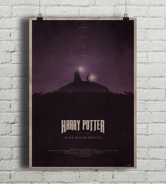 Harry Potter i Książę Półkrwi - plakat B2 minimalmill