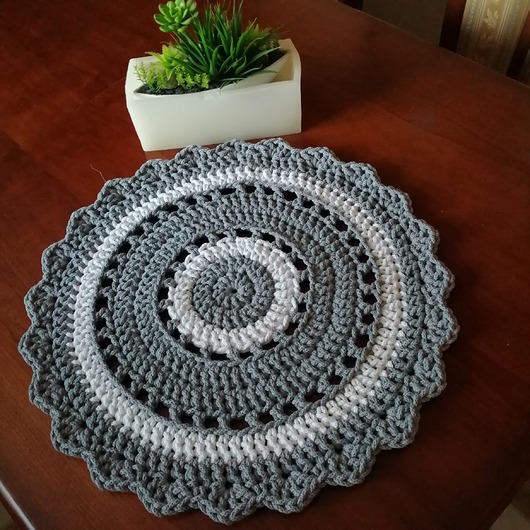 podkładki do kuchni Podkładka ze sznurka bawełnianego 55cm