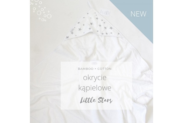 Okrycie Kąpielowe "Little Stars" Cat of the Moon
