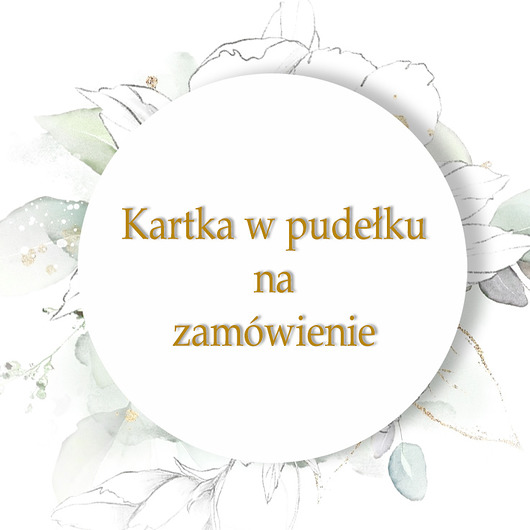 zaproszenia i kartki na ślub Kartka ślubna eco zielony z Parą Młodą rustykalana