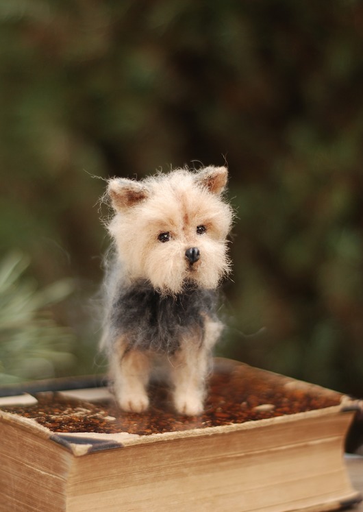 figurki i rzeźby York Terrier Miniaturka