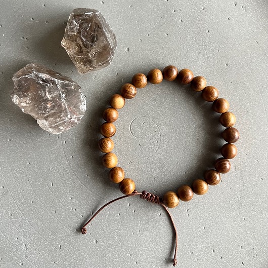 biżuteria męska Bransoletka męska z drewna egzotycznego