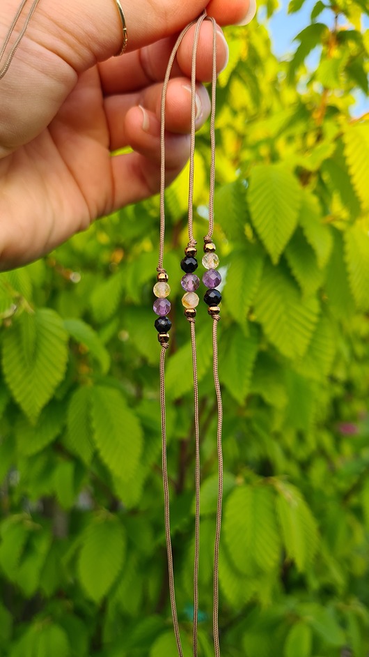 bransoletki na sznurku Bransoletka SZCZĘŚCIE