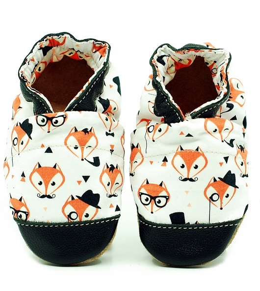 buty dziecięce COTTON rudy lisek ekoTuptusie FASTER