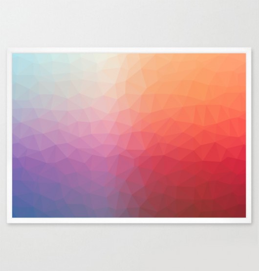 plakat 100x70 RAINBOW 8 ED design for fun